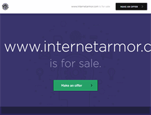 Tablet Screenshot of internetarmor.com
